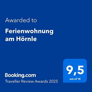  Apartment Am Hörnle Deutschland